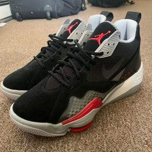 Jordan Zoom 92 Shoes Black Cement